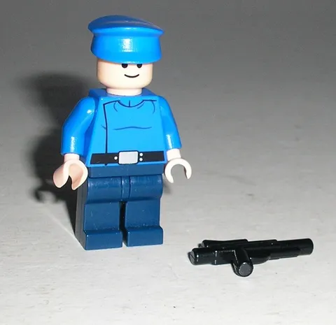 2007 LEGO Star Wars REPUBLIC PILOT Minifigure from set: 7665 Republic Cruiser