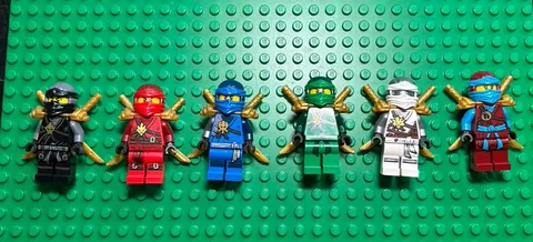 LEGO Ninjago Honor Robe Day of the Departed Kai Cole Zane Jay Nya Lloyd W/ ARMOR