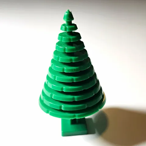 LEGO Christmas Tree Tree & Plant Piece Green Plastic Plants Interest Part