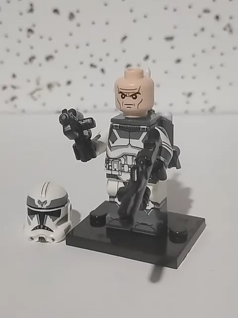 Custom Lego Star Wars WolfPack  Clone Trooper  GCc Grandpa Imperial