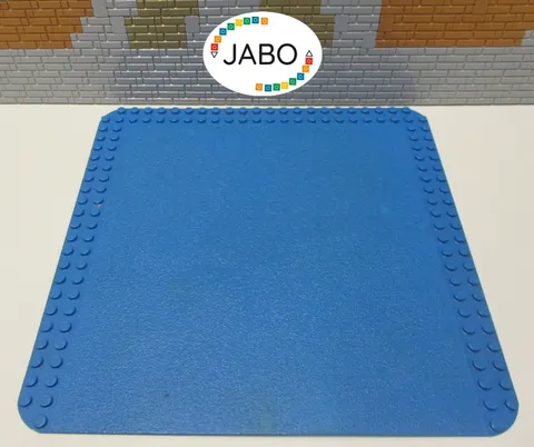 (R3/PB 8) LEGO 367 Plate 24x24 blue with edge studs Set 261 265 5233 1092