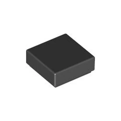 Lego Bricks Parts 20x Black 1x1 Tile Flat Thin Studless Plate {307026} 3070 NEW