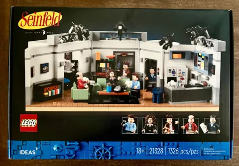 LEGO Ideas Seinfeld 21328 Building Set 1326 Pieces Retired New Sealed