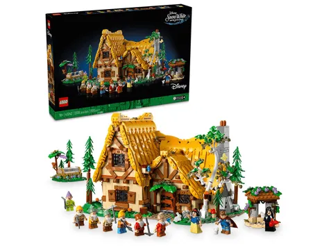 Lego 43242 New Disney Snow White and the Seven Dwarfs' Cottage NEW SEALED