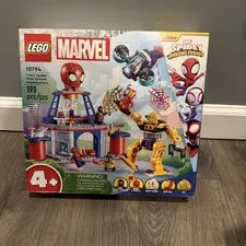 LEGO MARVEL TEAM SPIDEY WEB SPINNER HEADQUARTERS #10794 - 193 PCS - New