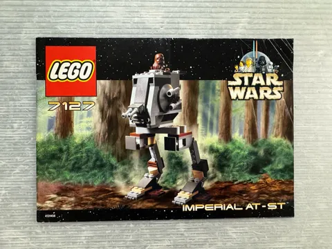 LEGO Star Wars 7127 Imperial AT-ST Instruction MANUAL ONLY