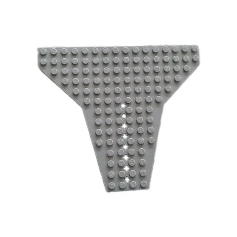 1998 Vintage LEGO Part 6219 Wedge Plate 16 x 14 Light Gray Sets 6479 6199 6180