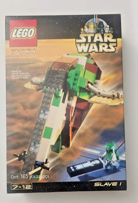 LEGO 7144 Star Wars Boba Fett Slave 1 The Empire Strikes Back Box SEALED MISB