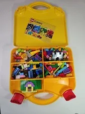 LEGO Classic 10713 Creative Suitcase Building Set Case Mixed Pieces Incomplete