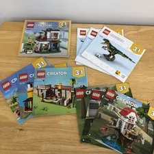 LEGO Creator Manual Lot 31068 31118 31078 31151