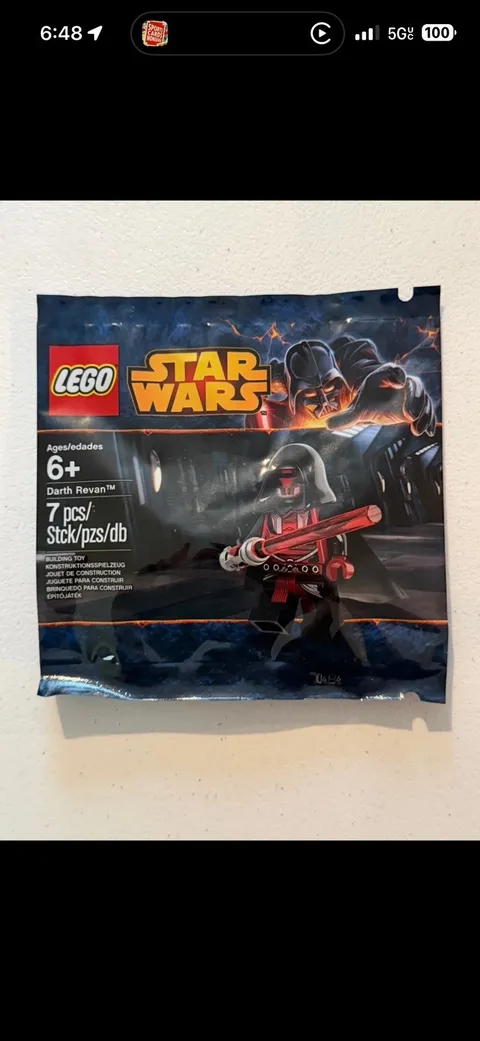 LEGO Darth Revan Set 5002123  sealed authentic Star wars
