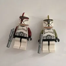 LEGO Star Wars Phase 1 Captain and Sergeant Clone Trooper