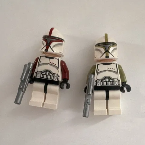 LEGO Star Wars Phase 1 Captain and Sergeant Clone Trooper
