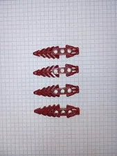 4 Bionicle Lego 50858 in Dark Red Visorak Foot with 3 pin holes Genuine Lego