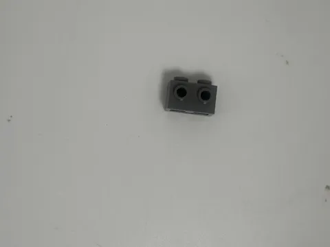 LEGO-GRAY-Brick, Modified 1 x 2 with Studs on 1 Side 11211