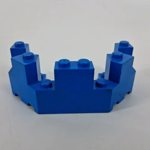 Lego Part ~ Dark Azure Castle Turret Top 4 x 8 x 2 1/3 ~ No 6066