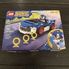 LEGO Sonic The Hedgehog Sonic: Speedster Lightning Race Car # 77117