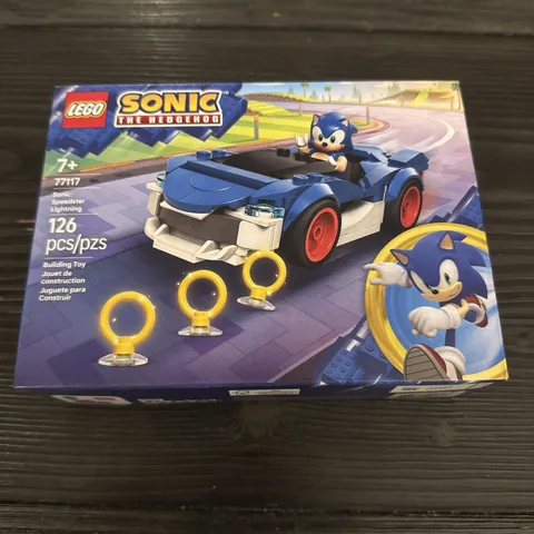 LEGO Sonic The Hedgehog Sonic: Speedster Lightning Race Car # 77117