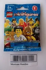 Lego Minifigure Series 2 Mariachi 8684 NEW SEALED Verified Barcode maraca man