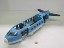 2004 Lego Duplo Vintage BLUE AIRPLANE BODY Part JET PLANE for Airport