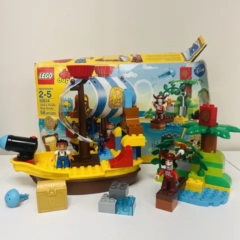 LEGO DUPLO 10514 - Jake & the Never Land Pirates - Jake's Pirate Ship Bucky