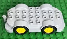 Lego Duplo Truck Bus Van Base 4x8 fenders Gray yellow wheels