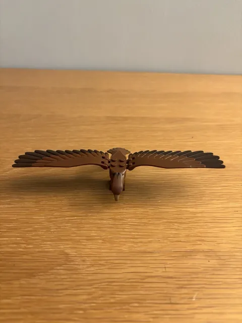 LEGO Great Eagle Figure Lord of The Rings 79017 Animal Only Brown 2013