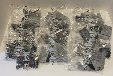 Lego 10188 Star Wars Death Star Sealed Bags 6-7 No Minifigures 10 Bags 2008