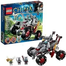 LEGO Legends of CHIMA: Wakz' Pack Tracker (70004) Manuel Include 99% Complete