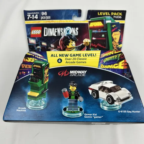 LEGO DIMENSIONS: Midway Arcade Level Pack (71235) Retired Set *NEW/SEALED*