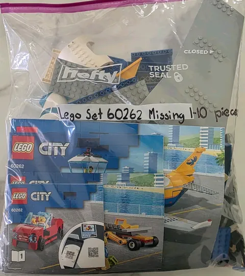 LEGO City 60262 Passenger Airplane