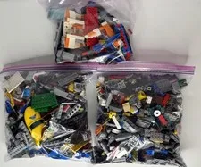 Lego 5lb Mixed Parts Pieces Lot Random Bulk Wheels Bricks