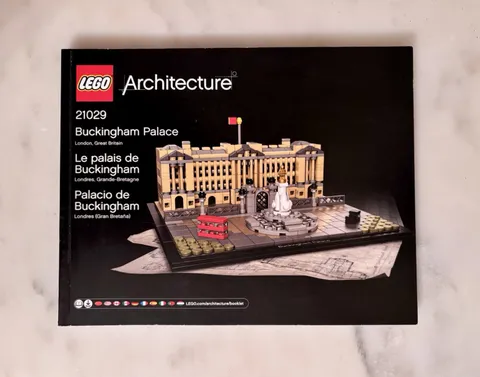 Lego Buckingham Palace Architecture INSTRUCTION Manual ONLY