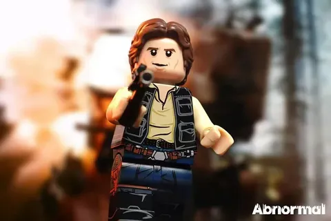 LEGO Star Wars Abnormal Custom Han Solo + Carbonite Pad Printed Minifigure NEW