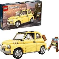 LEGO Creator Expert Fiat 500 10271 Toy Car Building Set for Adults and Fans o...