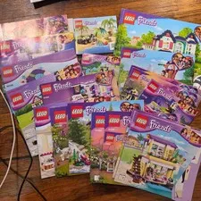 LEGO FRIENDS Manual Only FREE SHIP 41313 41686 41117 40156 41008 41342 & MORE!