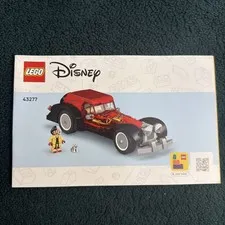 LEGO 43277 Disney Cruella de Vil's Car Instruction Manual Only No Bricks