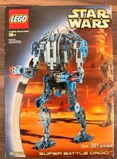 LEGO Star Wars 8012 Super Battle Droid NEW! Posable Figure Blaster