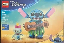 Lego Disney Stitch & Scrump 43296 Building Toy (713 Pcs) Brand New Sealed