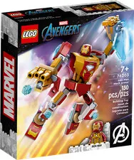 2022 LEGO 76203 Marvel Super Heroes Avengers Iron Man Mech Armor w/Iron Man NIB