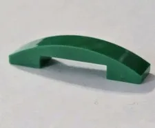 LEGO Parts - Green Slope, Curved 4 x 1 x 2/3 Double - No 93273