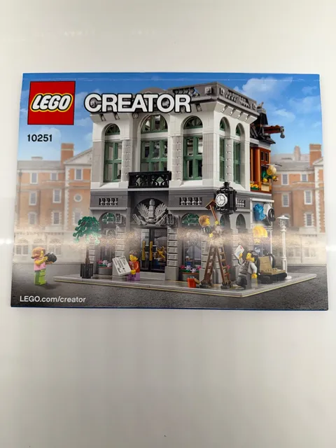 LEGO Creator Expert 10251 Brick Bank Original Instruction Manuals Books 1 & 2