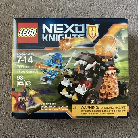 New LEGO Nexo Knights: Chaos Catapult (70311) 93 pcs NIB