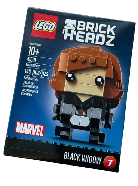 LEGO Brickheadz 41591 Black Widow Marvel