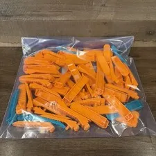 LEGO Lot of  60 Orange Brick Separator Human Tool Axle Pin Disconnect Removal