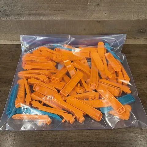 LEGO Lot of  60 Orange Brick Separator Human Tool Axle Pin Disconnect Removal
