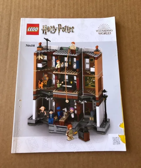 LEGO Harry Potter 76408 Grimmauld Place Manual - Manual Only / No LEGO Set