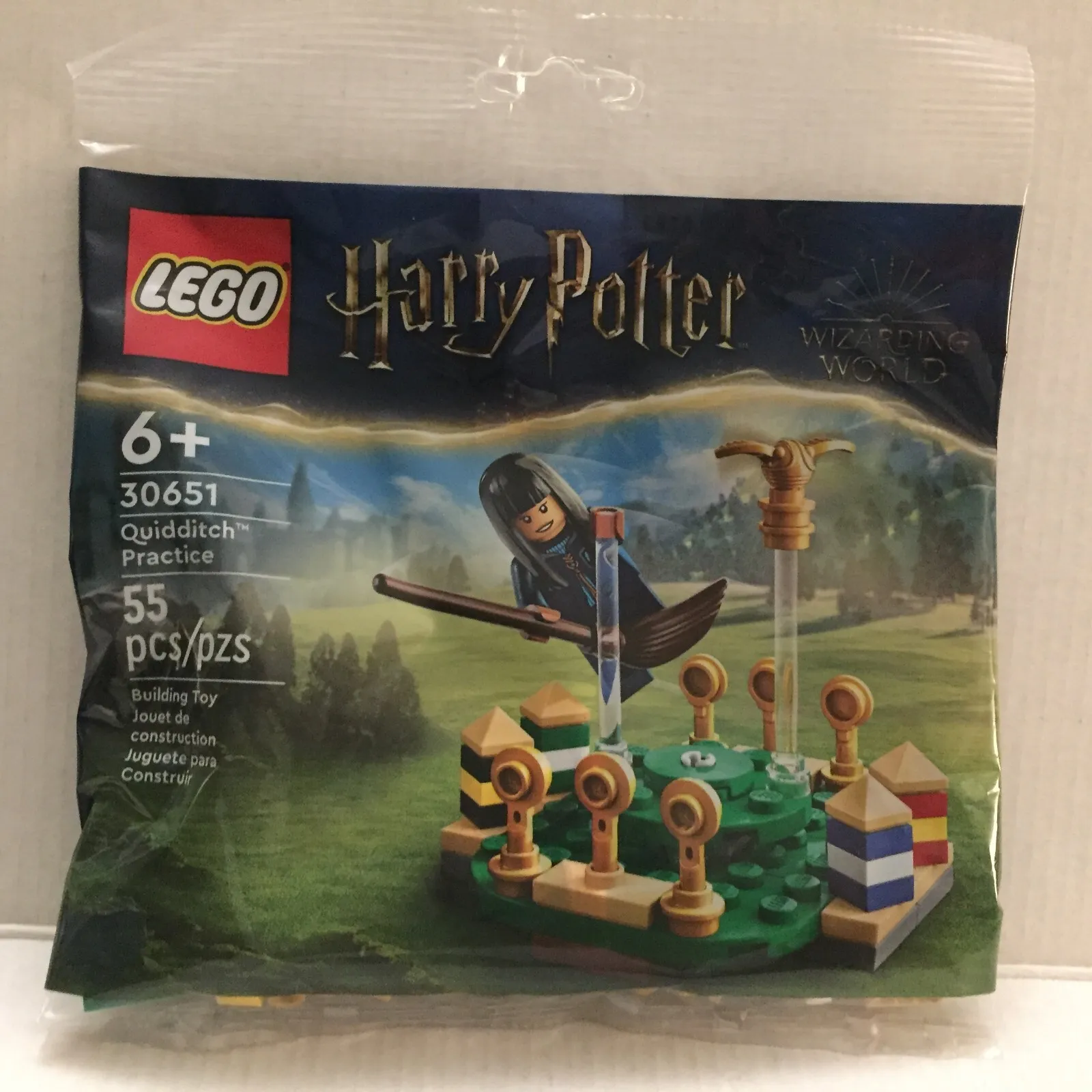 NEW Official Lego Harry Potter Quidditch Practice Poly Bag #30657 - 55 Pieces