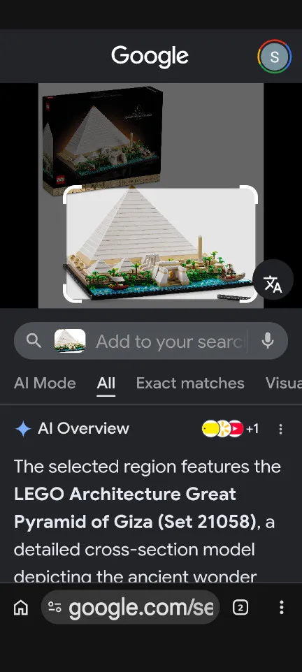 LEGO ARCHITECTURE: Great Pyramid of Giza (21058)