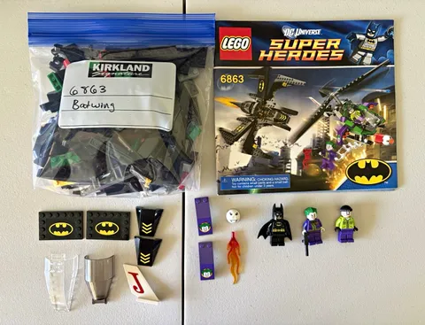 LEGO Batman: Batwing Battle over Gotham City (6863) | Complete w/ Minifigures